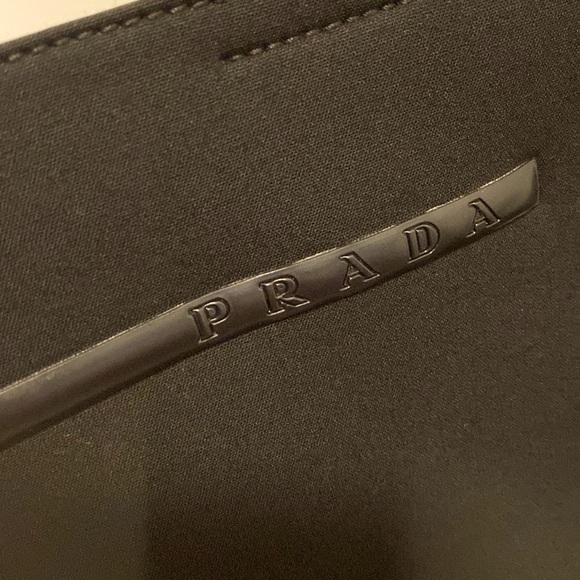 EUC [Prada] Sports Nylon Carryall Shopping Shoulder Bag w/ Dust Bag & Auth Cards - Picture 6 of 16